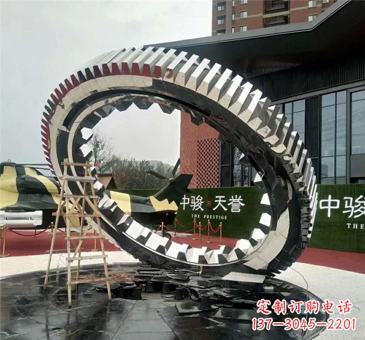 泰州不锈钢齿轮雕塑