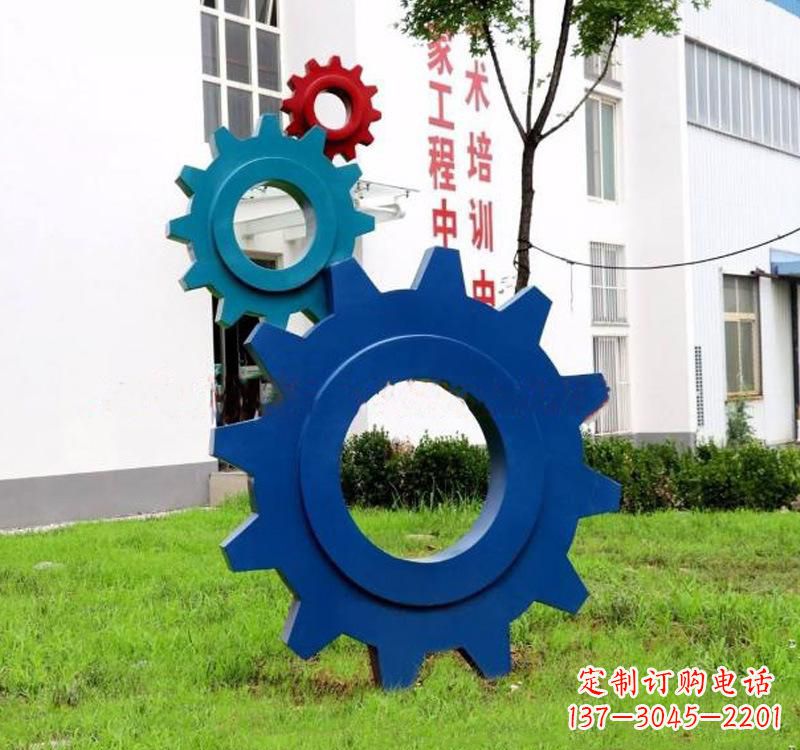 泰州不锈钢齿轮雕塑创新艺术的结晶