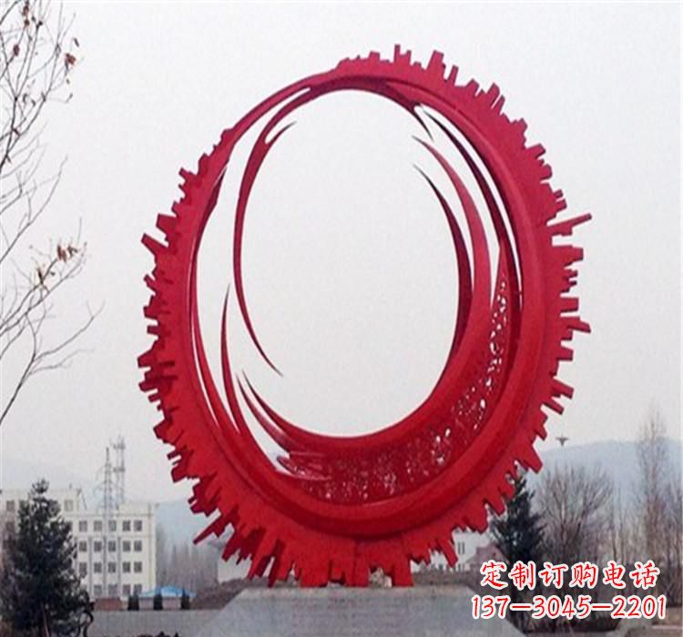 泰州不锈钢齿轮雕塑令人惊叹的精细艺术