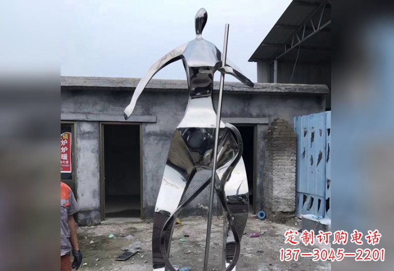 泰州精致的不锈钢大提琴雕塑