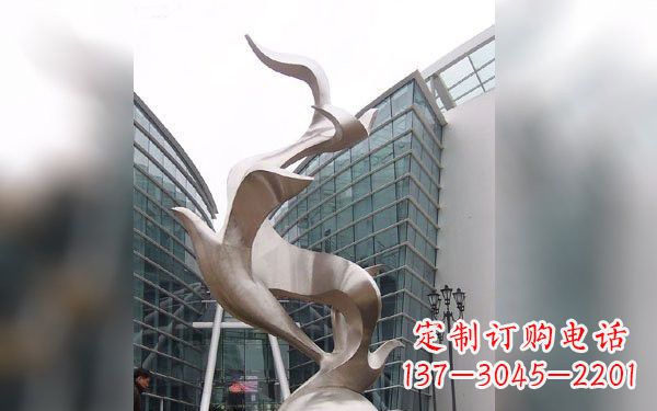 泰州不锈钢鸽子雕塑