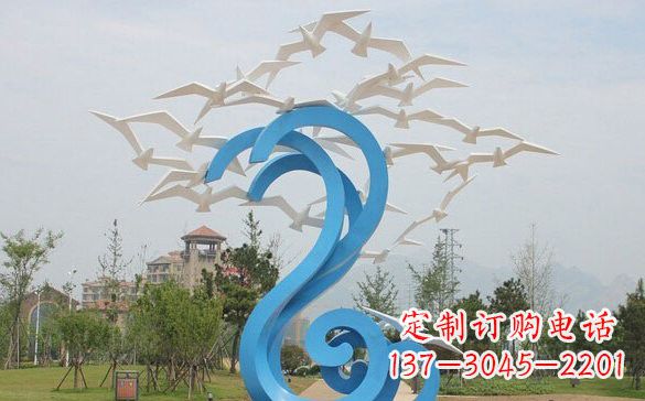 泰州不锈钢海鸥雕塑