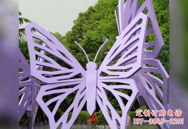 泰州不锈钢蝴蝶雕塑美丽永恒