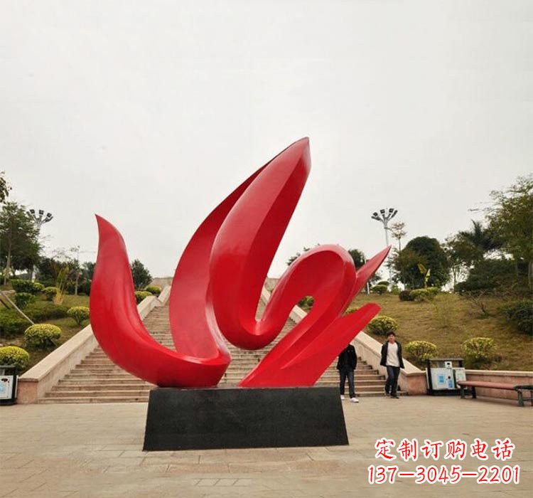 泰州不锈钢火苗雕塑艺术之灵感