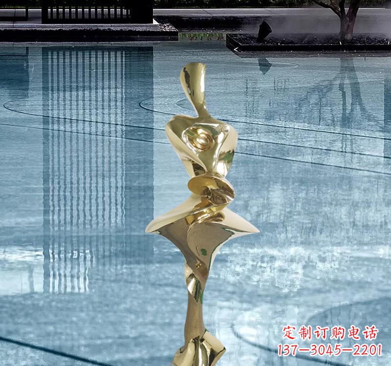 泰州不锈钢材质的人体雕塑