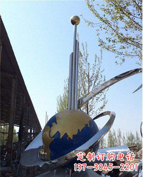 泰州精致的不锈钢地球雕塑