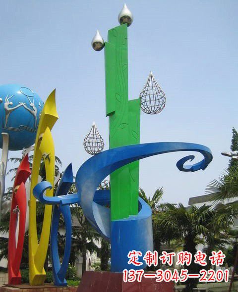 泰州不锈钢水滴雕塑非凡的艺术美学