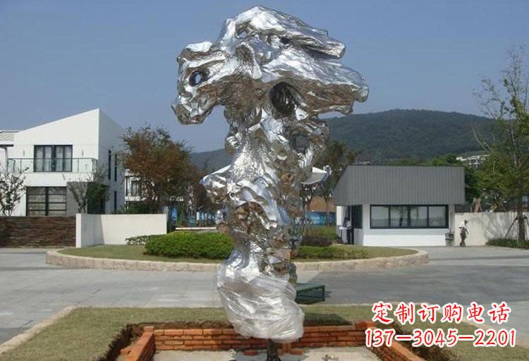 泰州不锈钢太湖石雕塑精美绝伦
