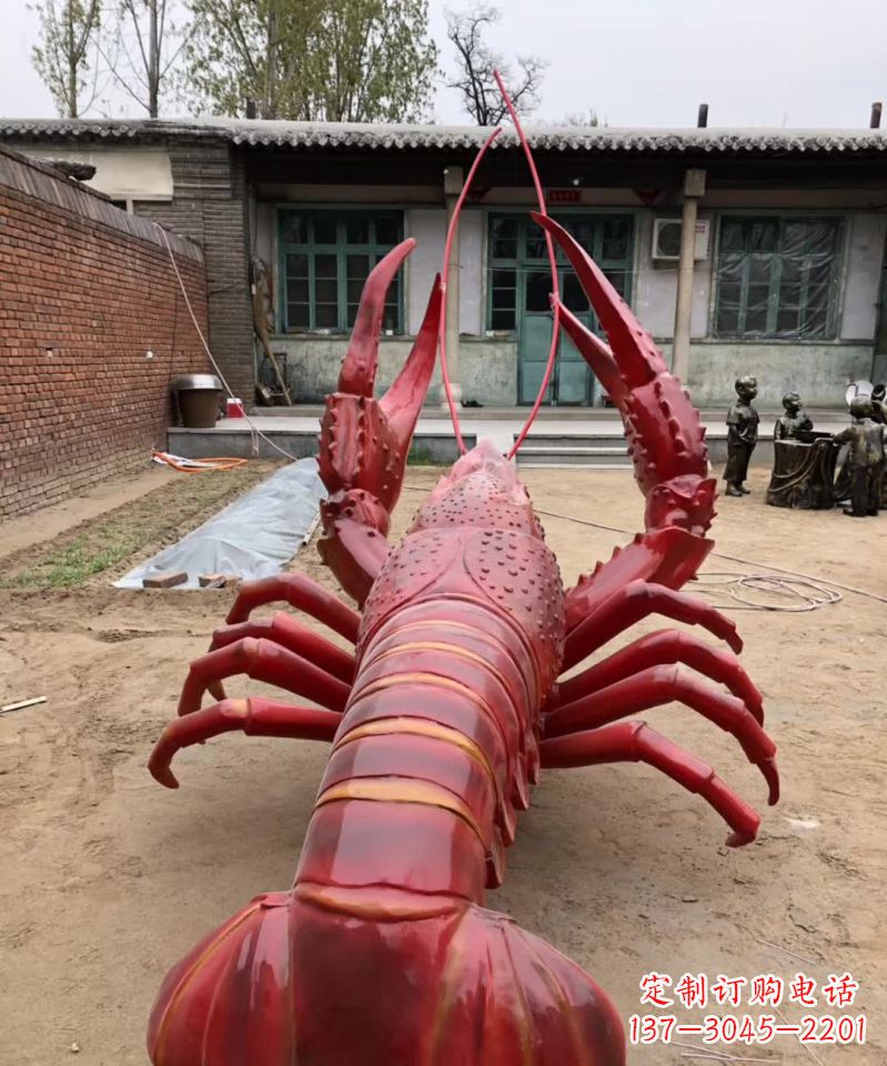泰州不锈钢大龙虾雕塑雕塑之美