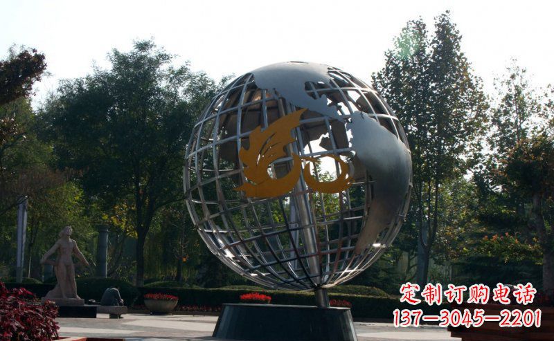 泰州不锈钢地球雕塑一件具有意义的艺术品