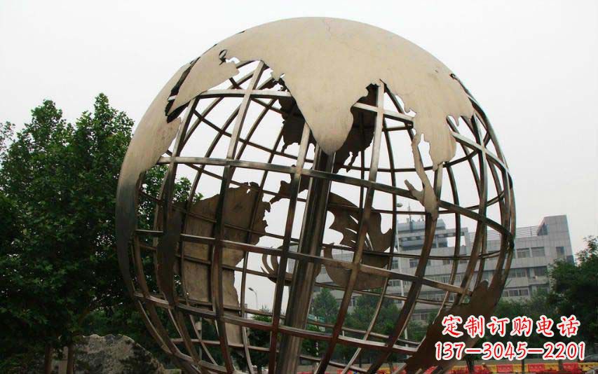 泰州不锈钢地球雕塑精彩的艺术景观