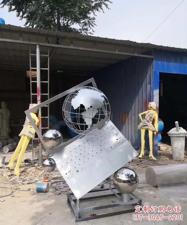泰州不锈钢地球雕塑艺术与科技的完美结合