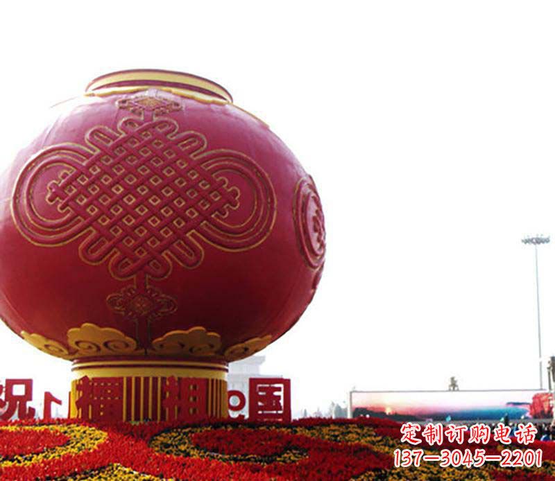 泰州不锈钢灯笼雕塑精致与美感的完美结合