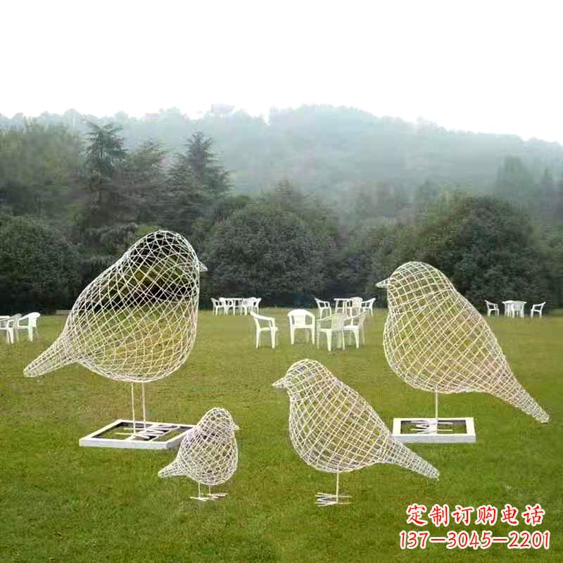 泰州精美鸽子雕塑,点缀绿地园林