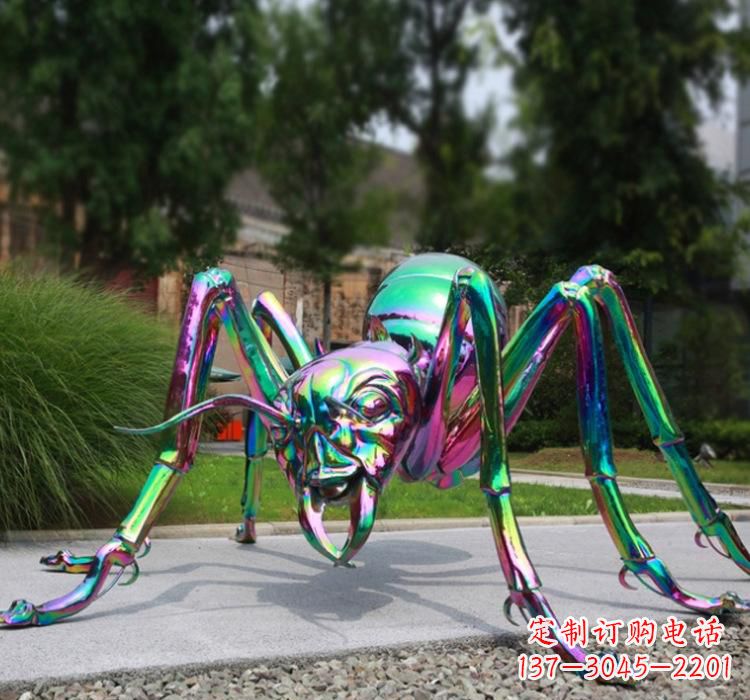 泰州不锈钢蚂蚁雕塑精致的艺术作品