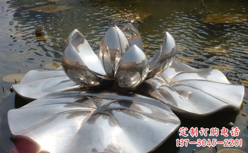 泰州不锈钢锻造莲花雕塑