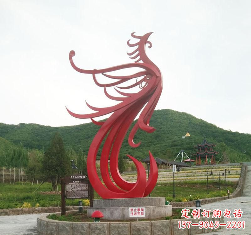 泰州不锈钢凤凰展现古老文明的传承