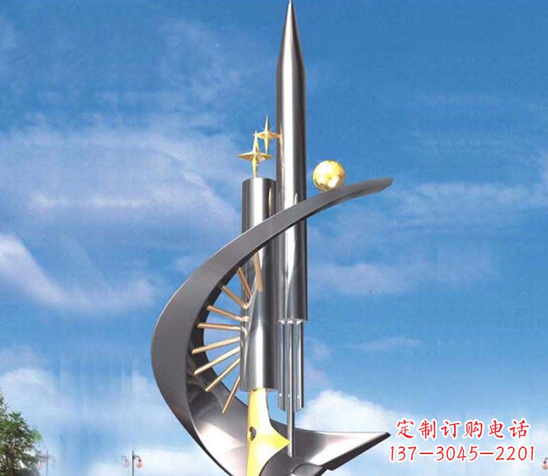 泰州不锈钢笔雕塑艺术与精美的完美结合