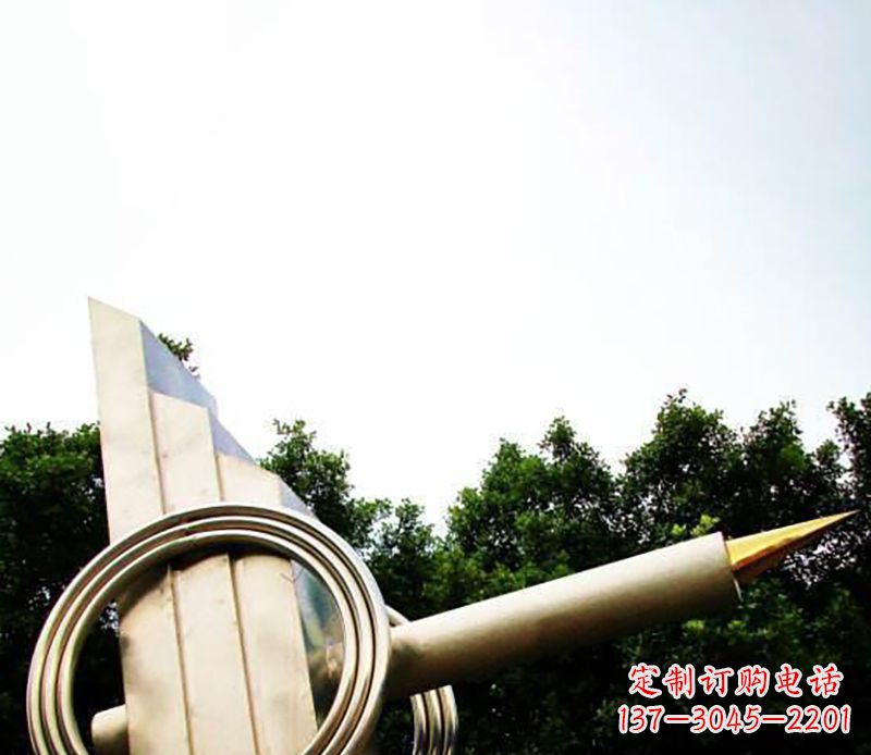 泰州不锈钢钢笔雕塑把简单的钢笔变成艺术品