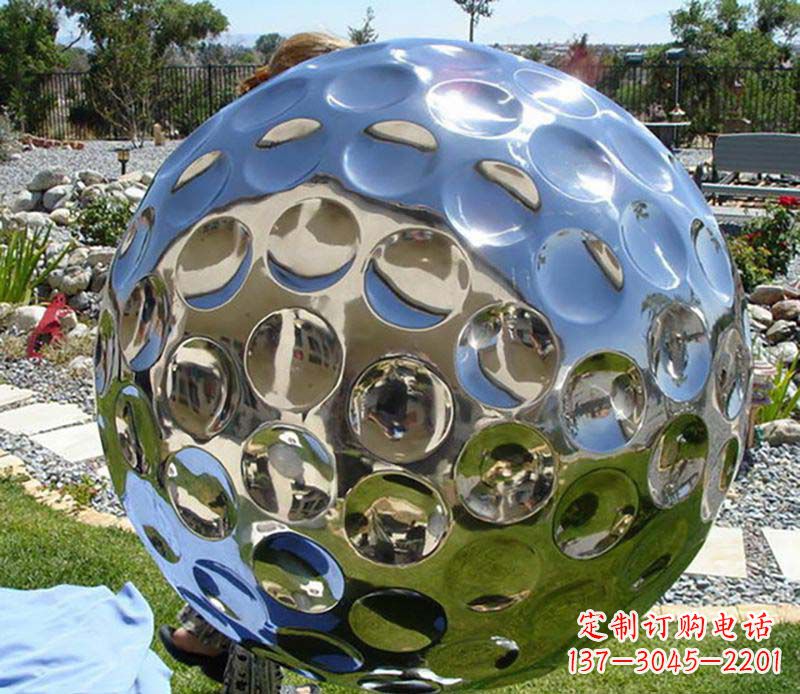 泰州精致的不锈钢高尔夫雕塑