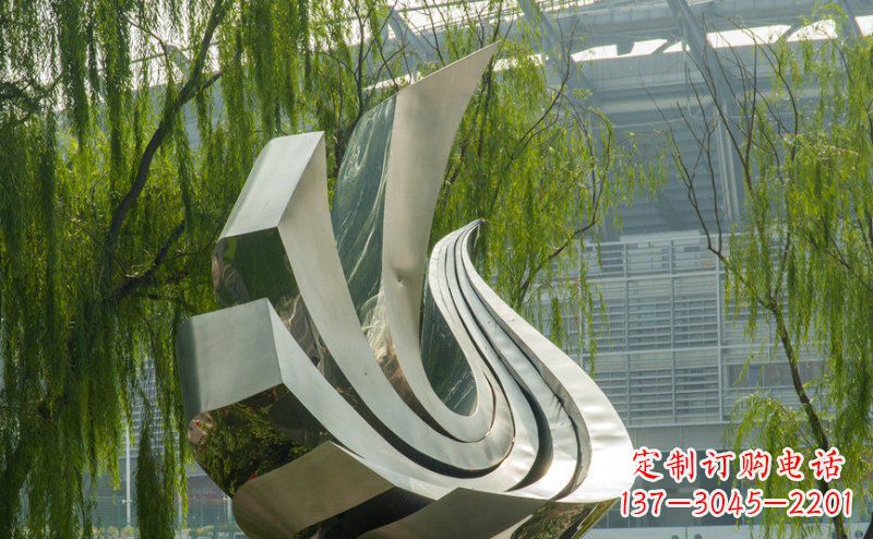 泰州不锈钢鸽子雕塑