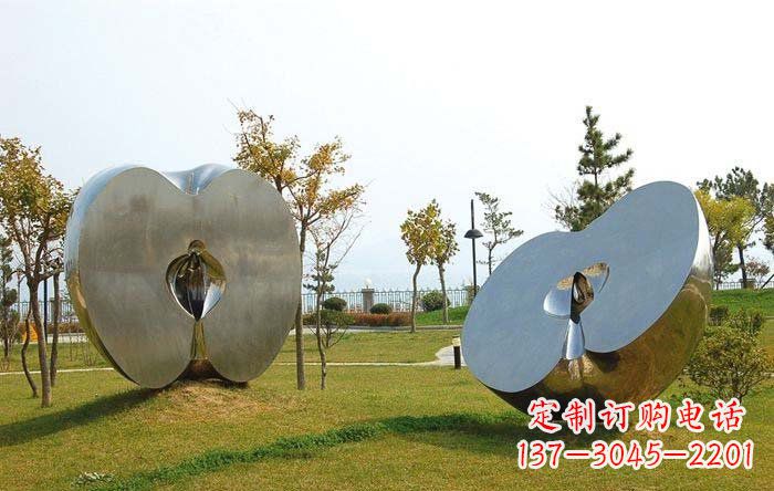 泰州不锈钢苹果雕塑——珍贵的艺术瑰宝