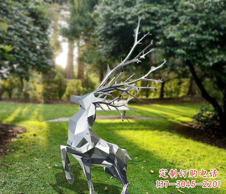 泰州不锈钢公园动物鹿