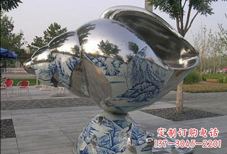 泰州不锈钢海螺雕塑艺术的精美结晶