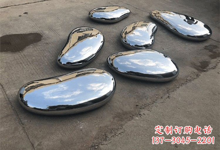泰州不锈钢水滴雕塑让公园更加美丽