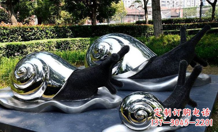 泰州不锈钢蜗牛缔造美丽园林