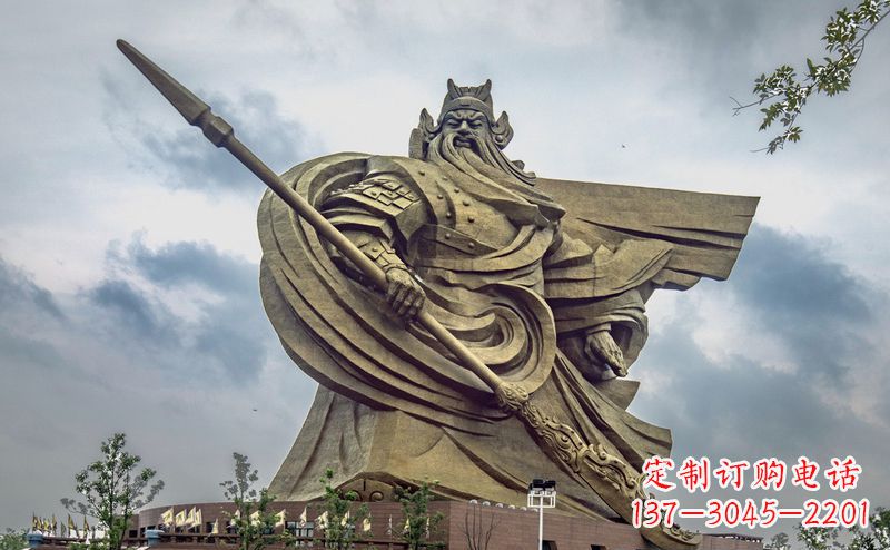 泰州不锈钢关公广场雕塑传承中华文化