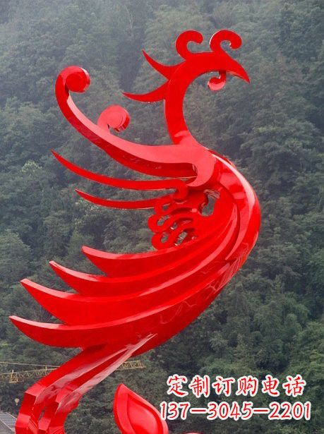 泰州不锈钢凤凰雕塑一次精美的艺术体验