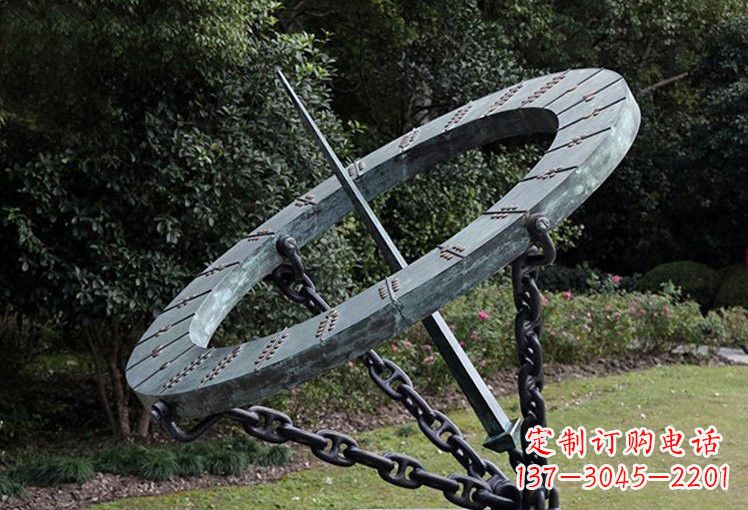 泰州不锈钢广场日晷雕塑