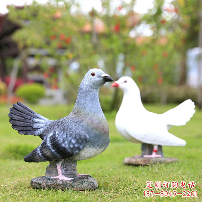 泰州和平鸽雕塑——象征着永恒的和平