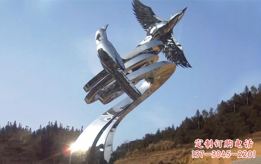 泰州不锈钢动物雕塑——美化城市环境