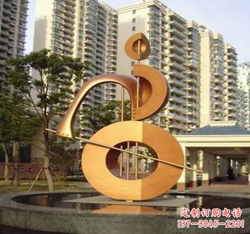 泰州不锈钢葫芦乐器雕塑精致的艺术瑰宝