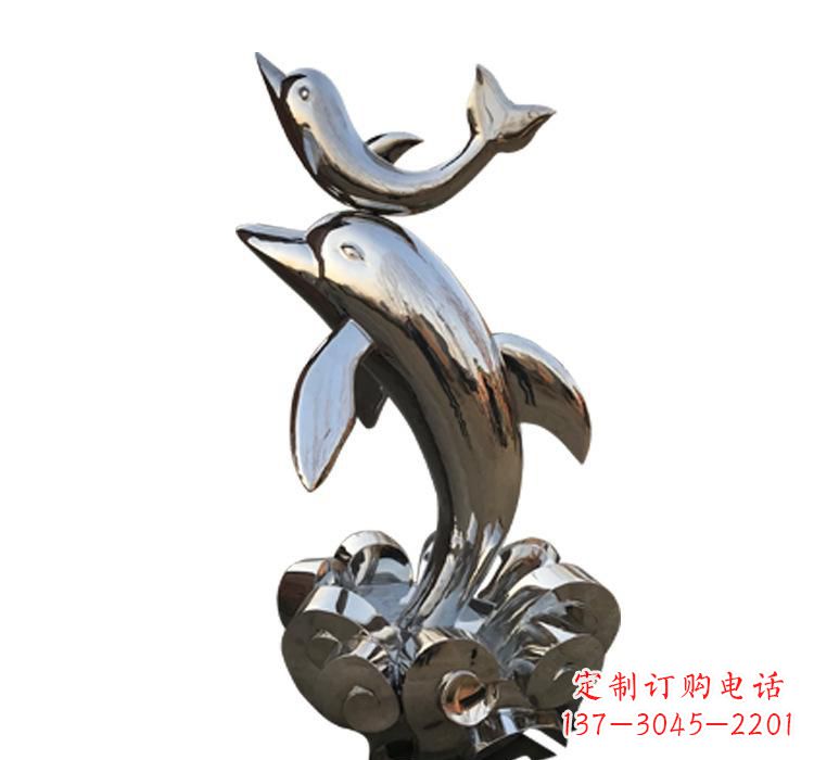 泰州海豚雕塑艺术与自然的完美结合
