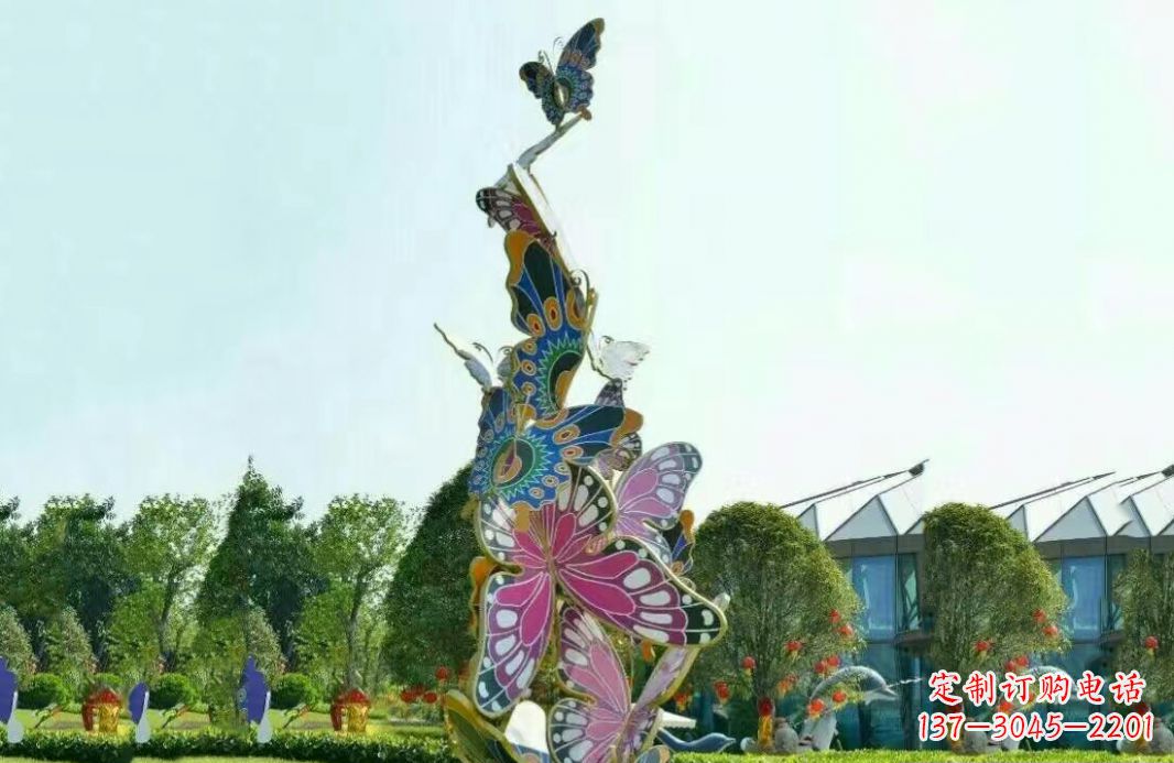 泰州不锈钢蝴蝶美丽的雕塑之美