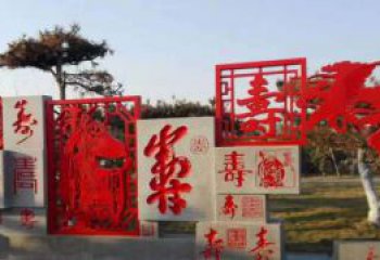 泰州福禄寿雕塑不锈钢公园的精美礼物