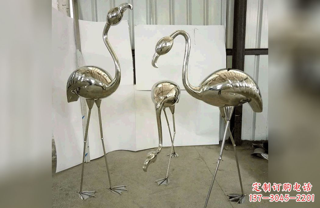 泰州不锈钢火烈鸟——雕塑之美