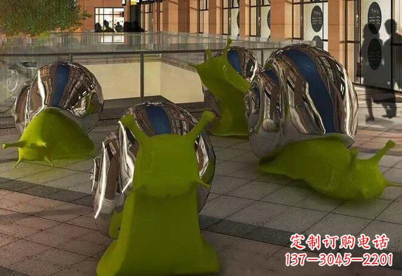 泰州不锈钢蜗牛雕塑融合现代技术与传统艺术