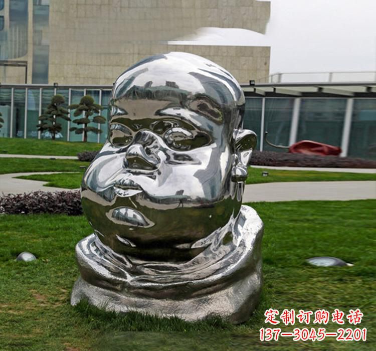 泰州精美不锈钢儿童雕塑