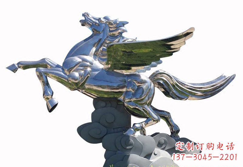 泰州不锈钢马雕塑把美丽的艺术带入家庭
