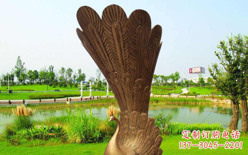 泰州不锈钢孔雀展翅高飞