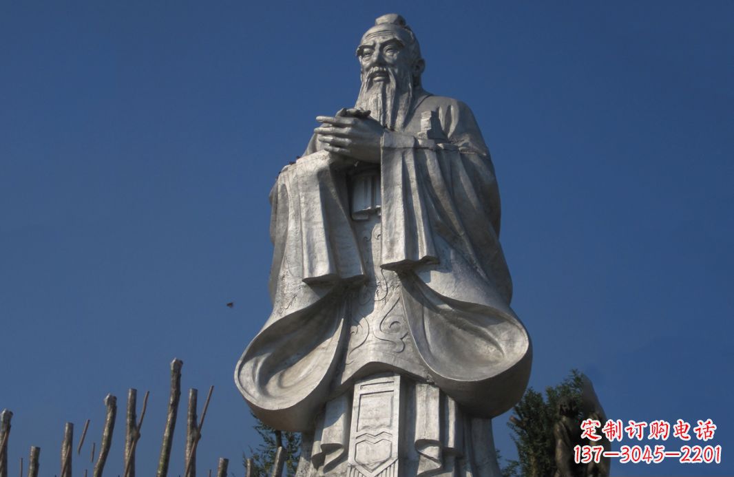 泰州不锈钢孔子人物雕塑——传承中华文化的精神象征