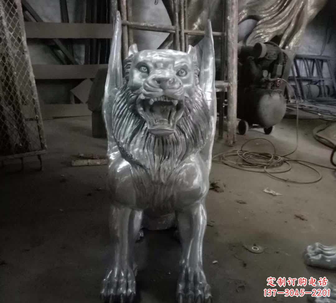 泰州不锈钢老虎雕塑经典的艺术品