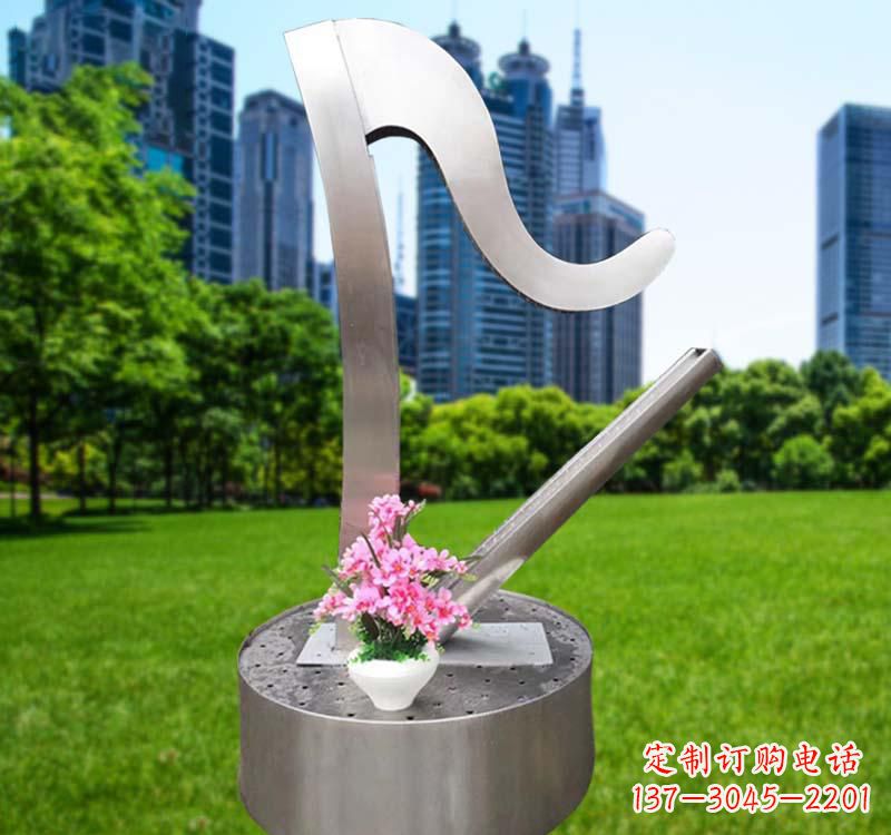 泰州不锈钢竖琴雕塑艺术的精髓