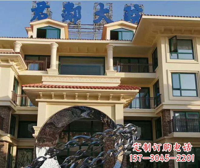 泰州不锈钢鲤鱼跃龙门雕塑