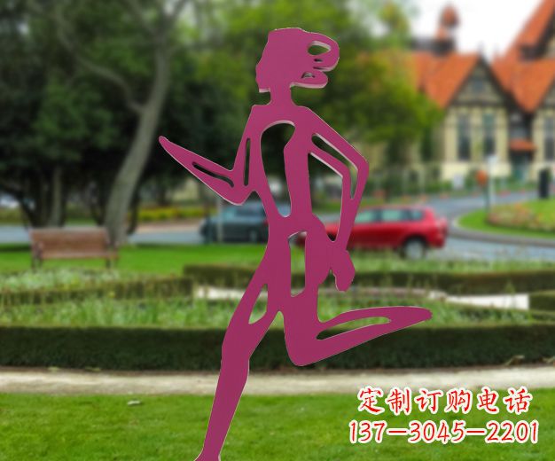 泰州精美不锈钢女人雕塑