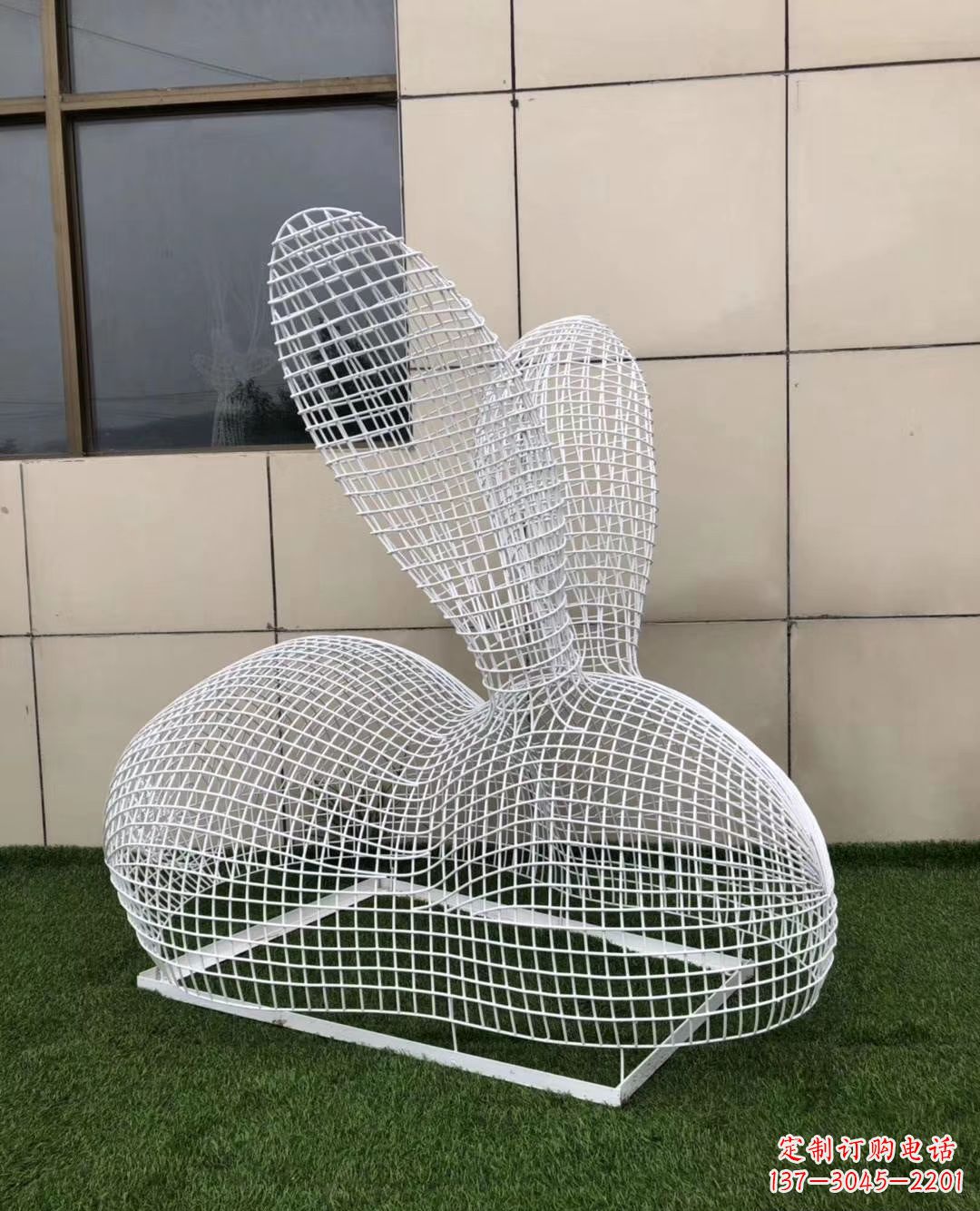 泰州不锈钢镂空动物雕塑精致美观的艺术品